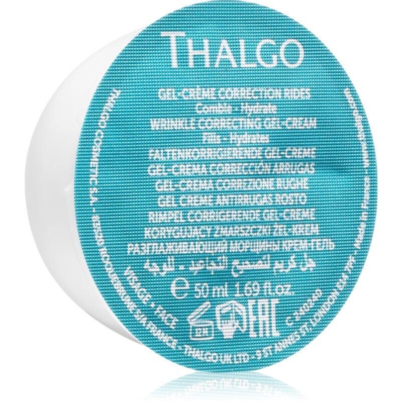 Thalgo Hyalu-Procollagen Correcting Gel-Cream Refill hydratačný a vyhladrujúci gelový krém s matným efektom eco-refill 50 ml
