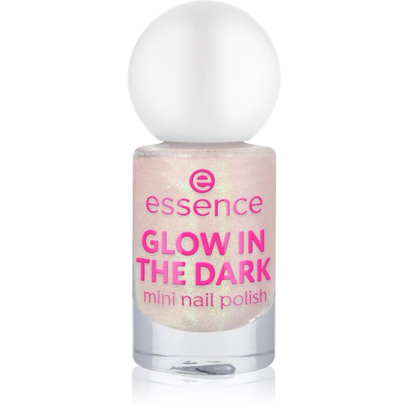 essence GLOW IN THE DARK lak na nechty mini 5 ml