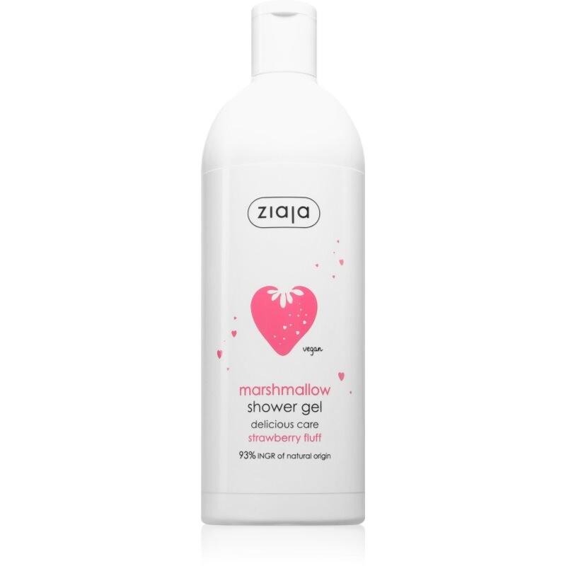 Ziaja Marshmallow sprchový gél vône Strawberry fluff 500 ml