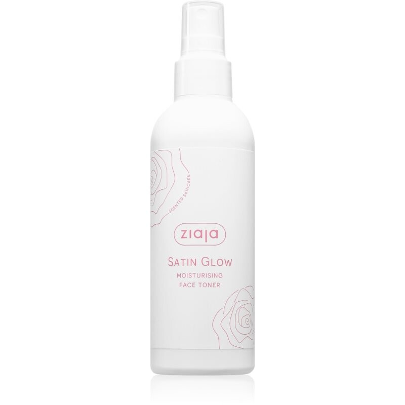 Ziaja Satin Glow Moisturizing Face Toner hydratačné tonikum v spreji 200 ml