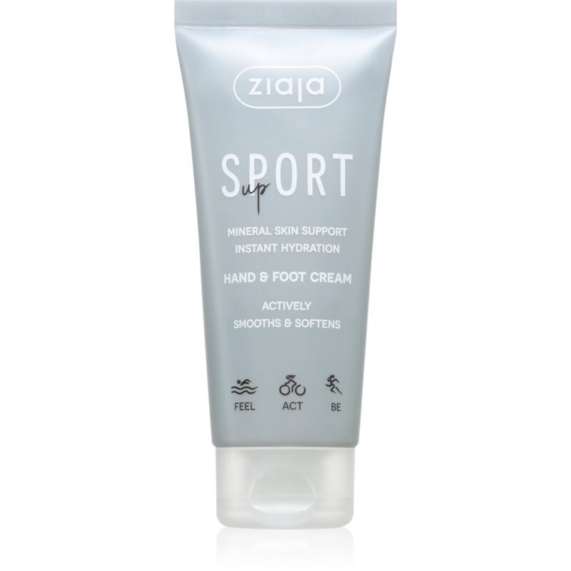 Ziaja Sport Up Hand & Foot Cream hydratačný krém na ruky a nohy 100 ml