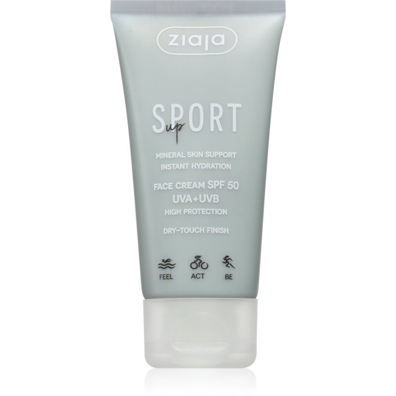 Ziaja Sport Up Face Cream hydratačný denný krém SPF 50 50 ml