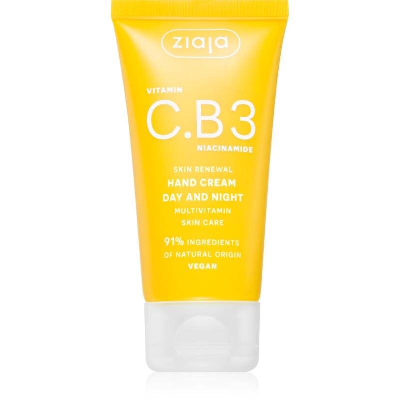 Ziaja Vitamin C.B3 Niacinamide hydratačný krém na ruky 50 ml