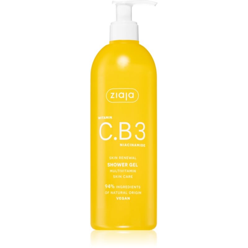 Ziaja Vitamin C.B3 Niacinamide osviežujúci sprchový gél 400 ml
