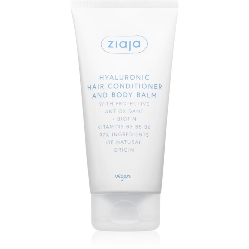 Ziaja Antioxidant Care Hyaluronic Hair Conditioner and Body Balm balzam na telo a vlasy 160 ml
