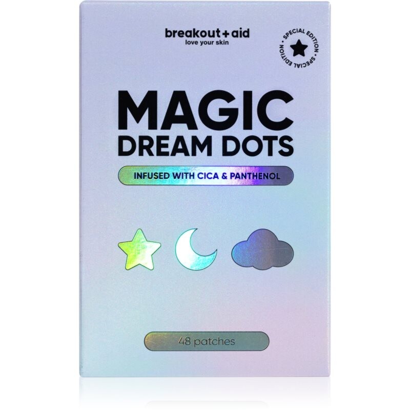breakout + aid Magic Dream Dots náplasti na problematickú pleť proti akné 48 ks