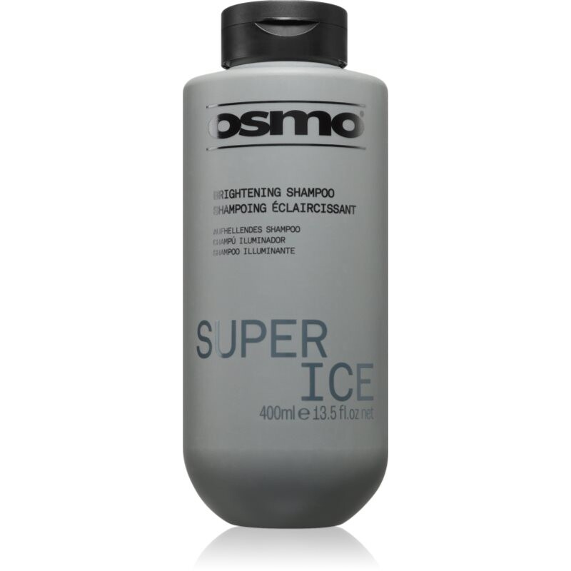 Osmo Super Ice Brightening Shampoo šampón proti žltým tónom pre blond a melírované vlasy 400 ml
