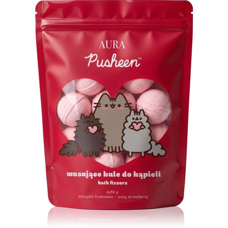 Pusheen Aura bomba do kúpeľa 6x50 g