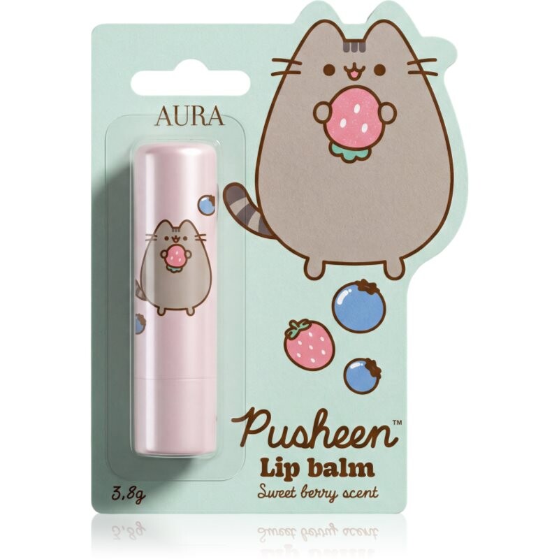 Pusheen Lip Balm balzam na pery odtieň Sweet Berry 3.8 g