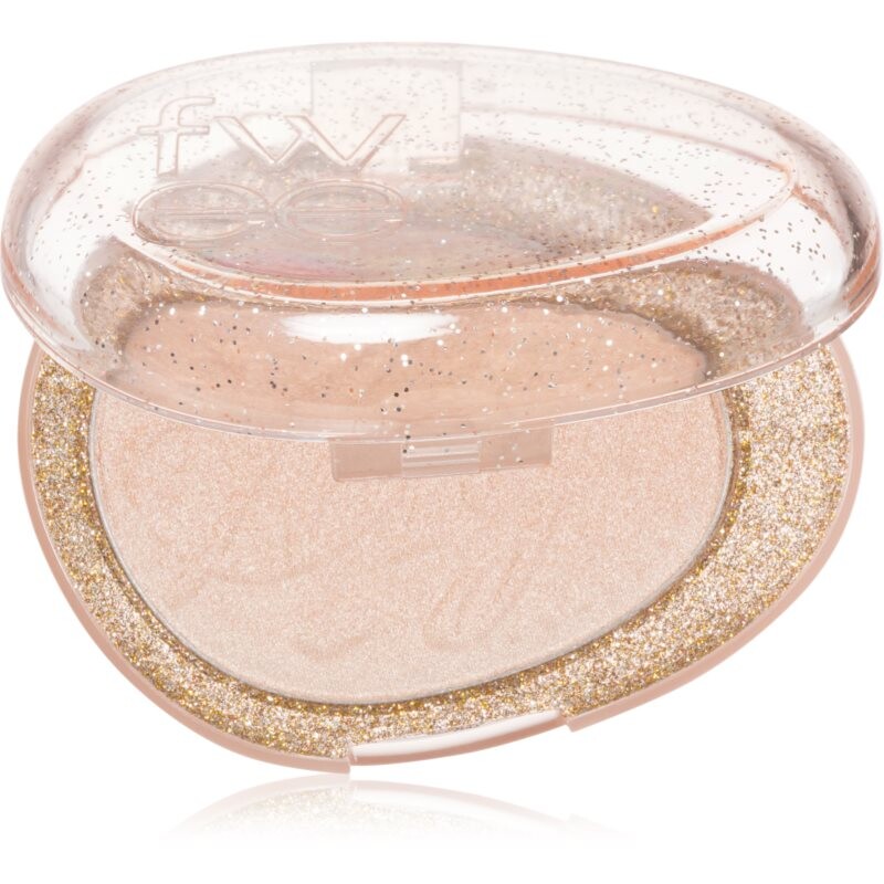 fwee Glitz Stone Highlighter rozjasňovač na tvár a očné okolie odtieň 11 Royal Topaz 5.6 g