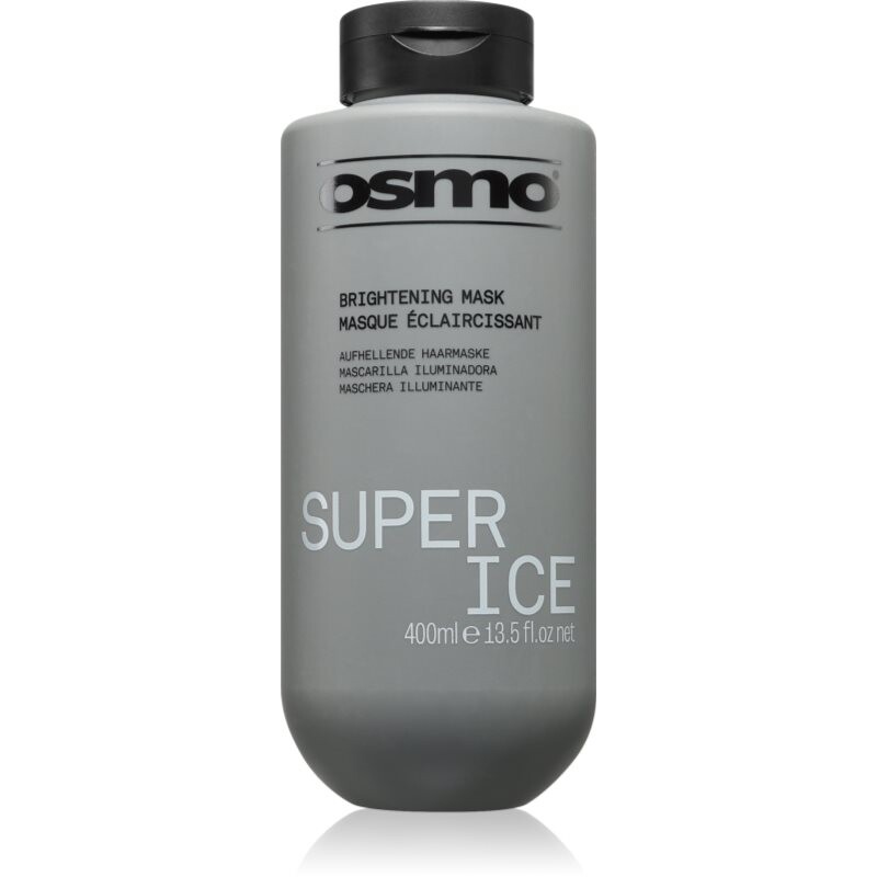 Osmo Super Ice Brightening Mask maska proti žltým tónom pre blond a melírované vlasy 400 ml