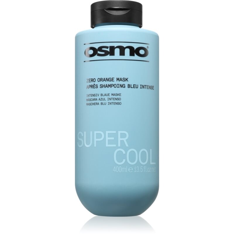 Osmo Super Cool Zero Orange Mask maska proti žltým tónom pre tmavé vlasy 400 ml
