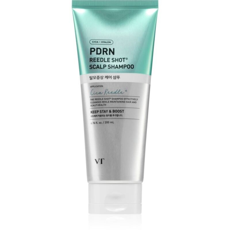VT Cosmetics PDRN Reedle Shot Scalp Shampoo ošetrujúci a posilňujúci šampón proti vypadávaniu vlasov 200 ml