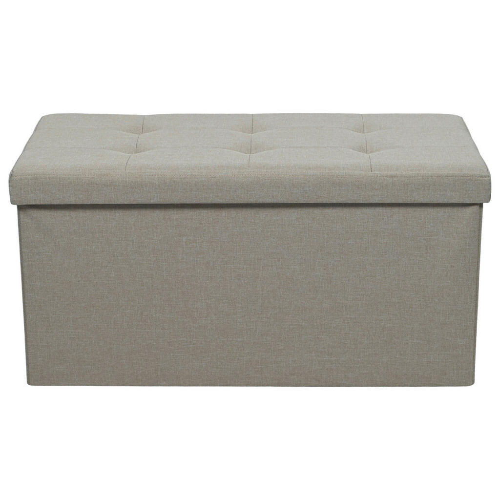 Carryhome ÚLOŽNÝ BOX NA SEDENIE, textil, kompozitné drevo, 76/38/38 cm