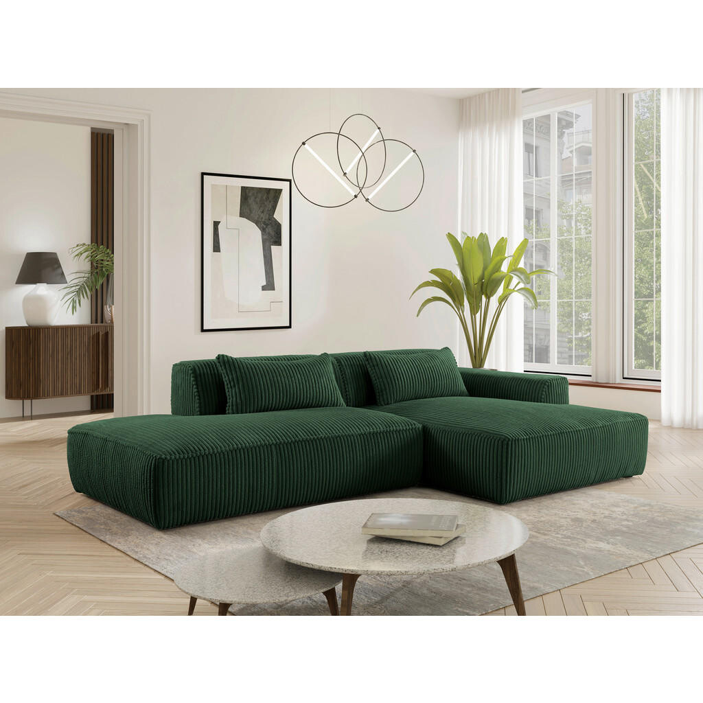 Livetastic ROHOVÁ SEDAČKA, plast, textil, kompozitné drevo, tmavozelená