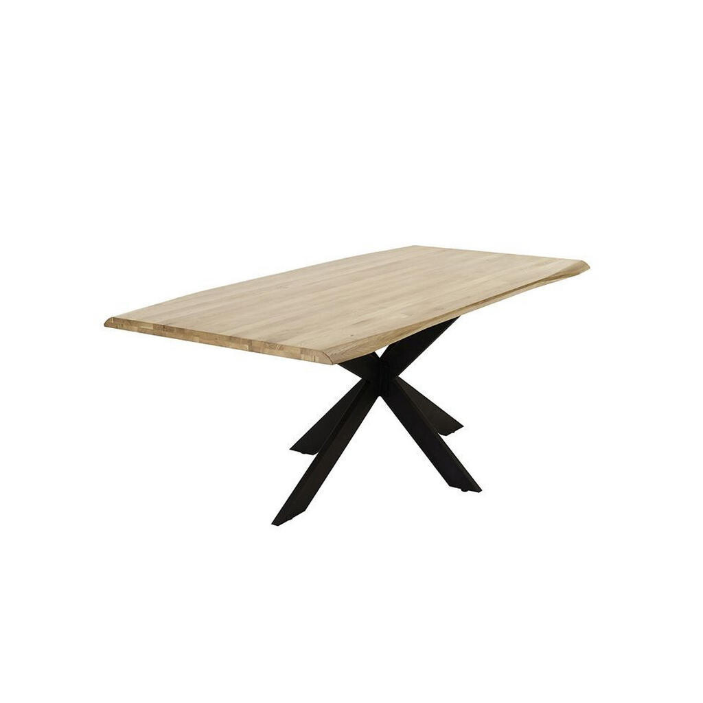 P & B JEDÁLENSKÝ STÔL, dub, čierna, farba duba, 180/100/76 cm