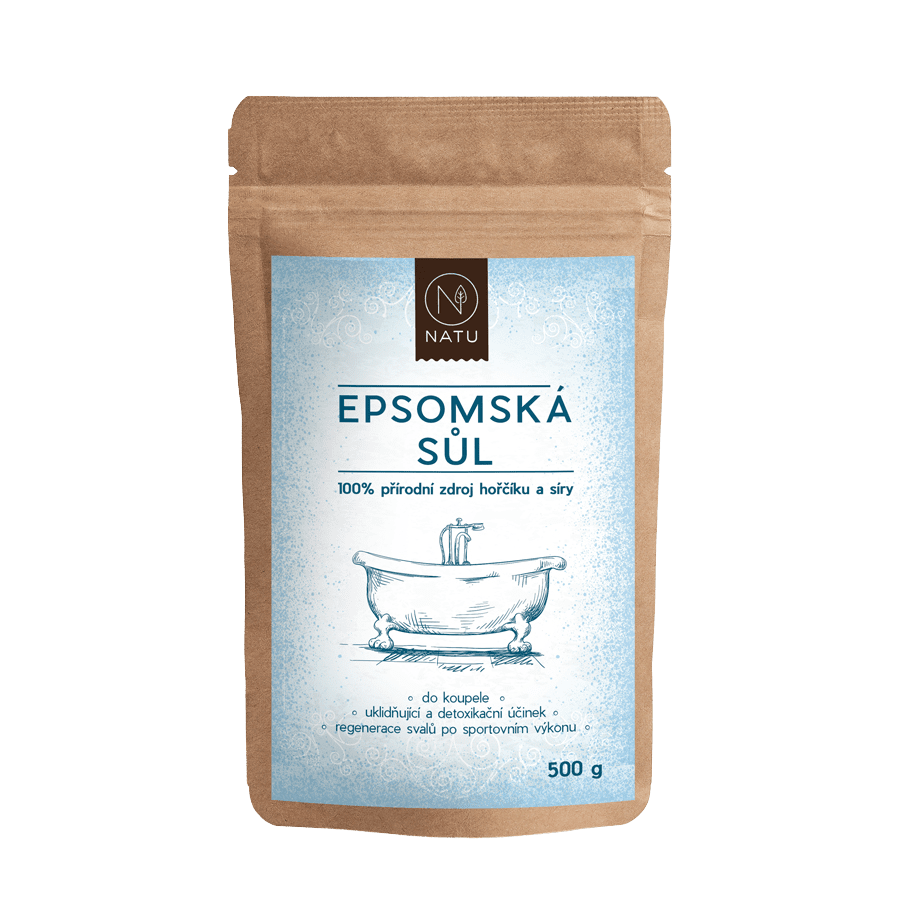 NATU Epsomská soľ 500 g