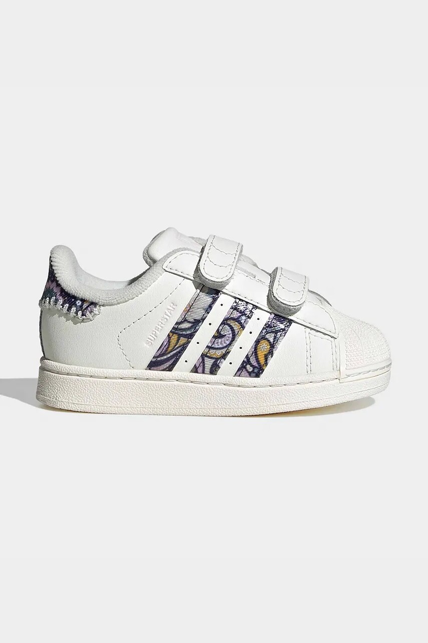adidas Originals LIBERTY LONDON SUPERSTAR II sneakers detské kožené