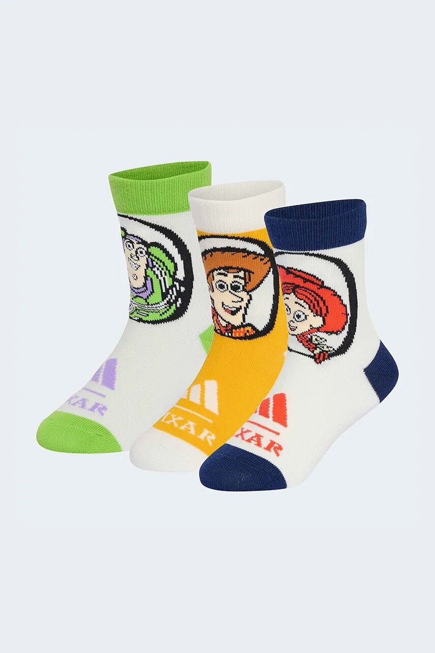 adidas Performance ponožky detské PIXAR TOY STORY 3-pak