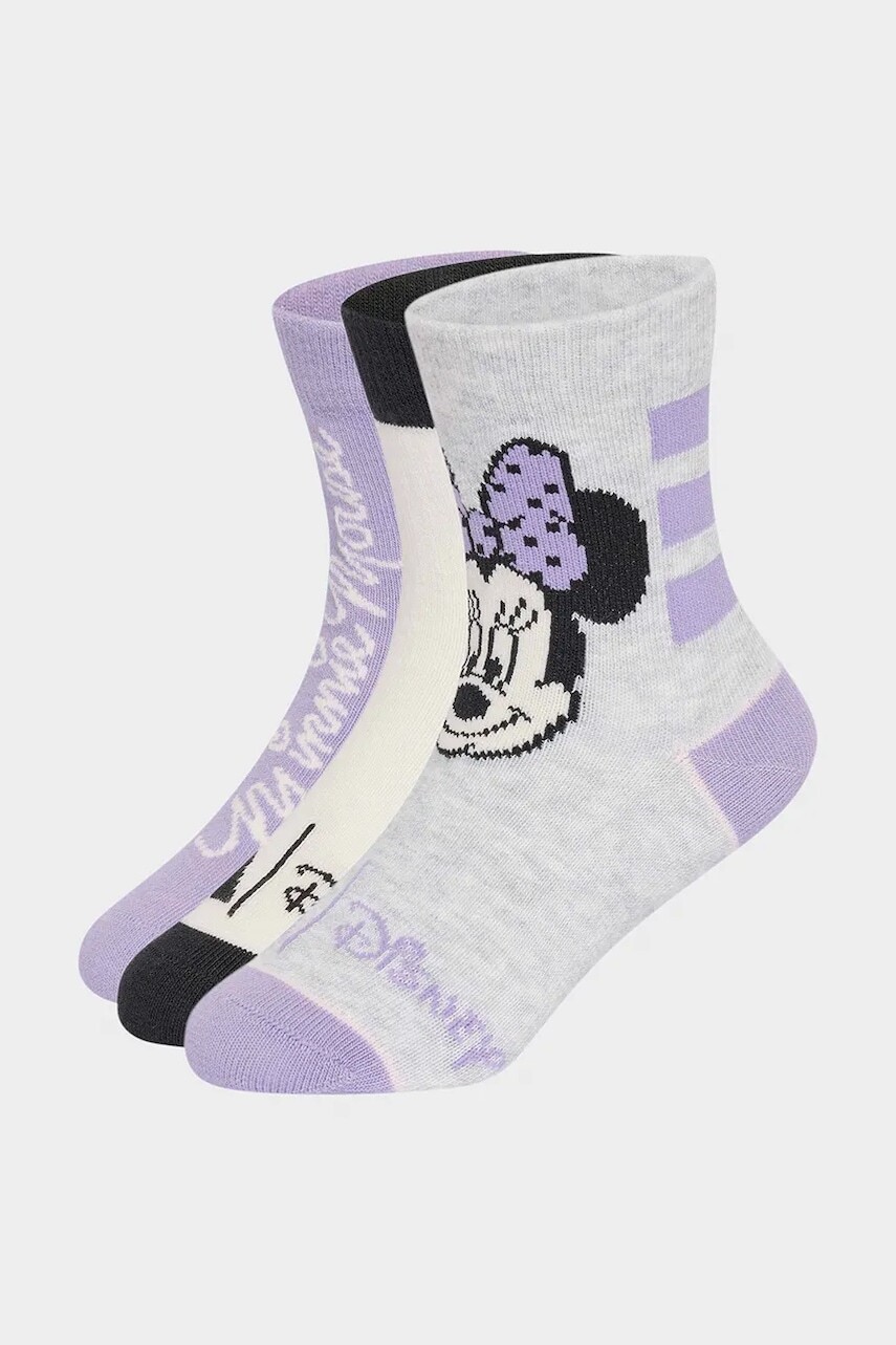 adidas Performance ponožky detské DISNEY MINNIE MOUSE 3-pak