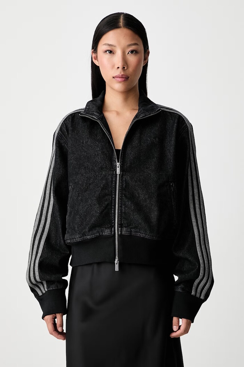 adidas Originals prechodná bunda dámska rifľová Firebird