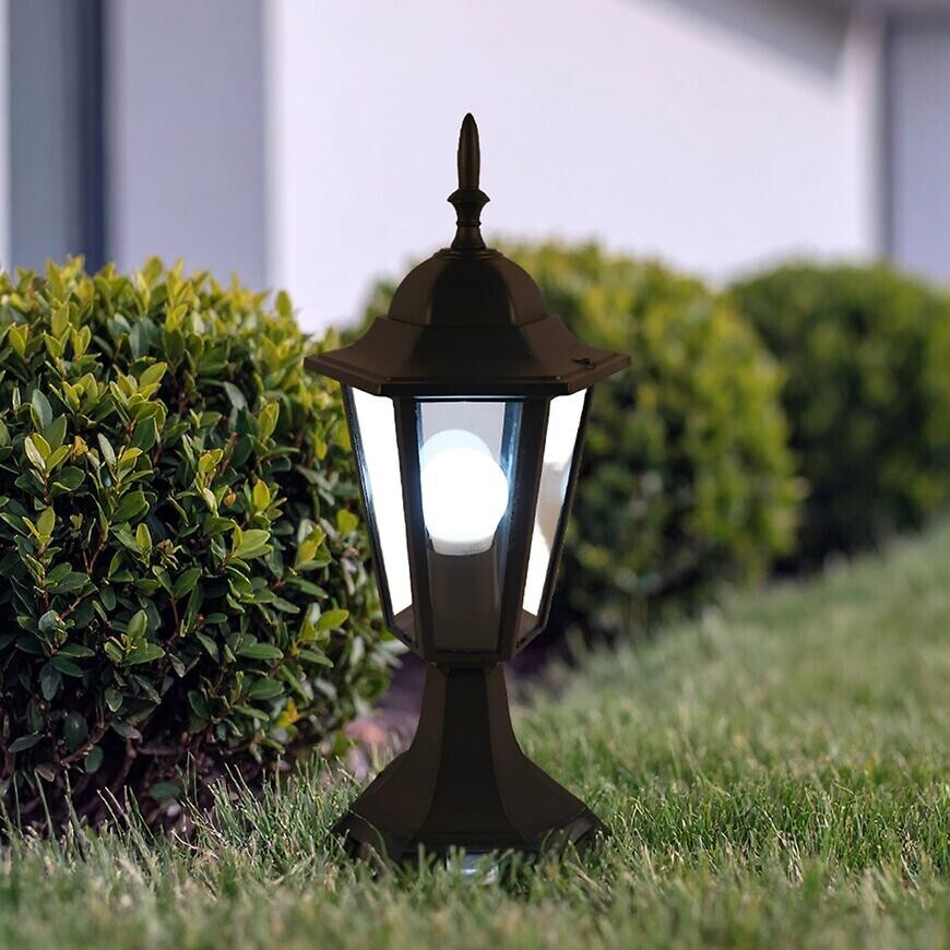 Záhradná lampa BONA SMALL OL-2241-02 0.4 S BLACK KS1