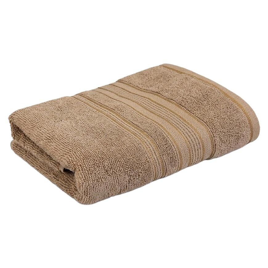 Viskózový ozdobný uterák 50x100 cm M-32 Svetlohnedá