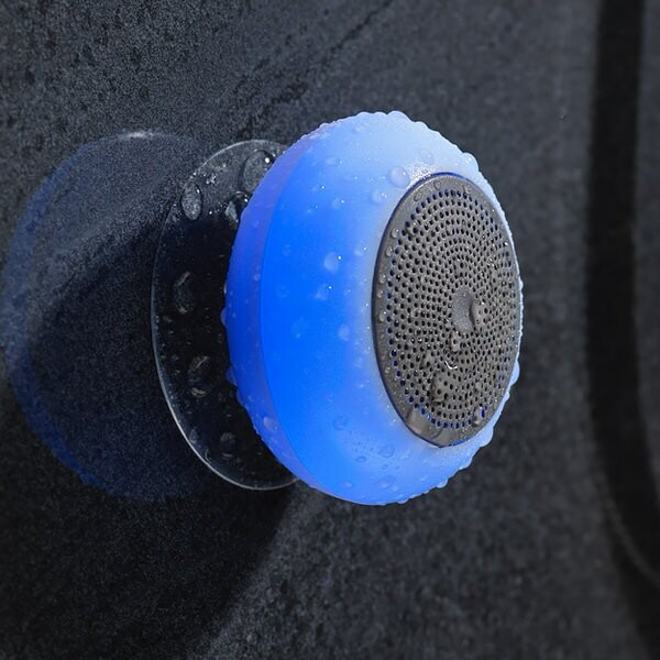 Bluetooth reproduktor do sprchy s LED svetlom