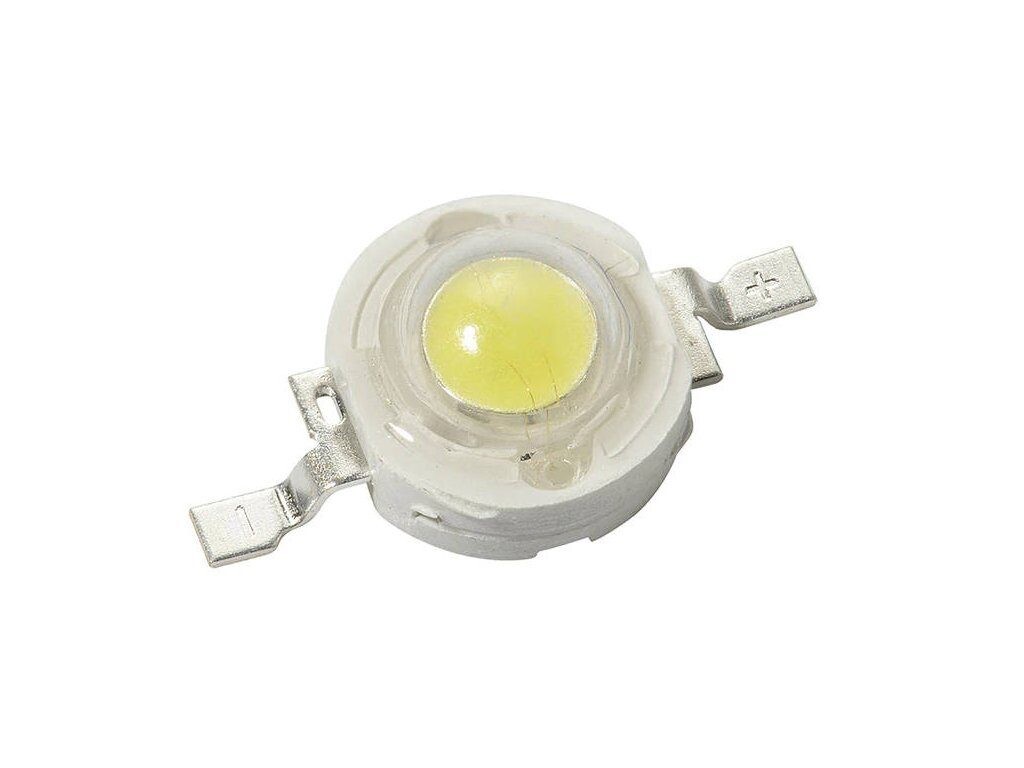SMD LED dioda 1W - Studená bílá