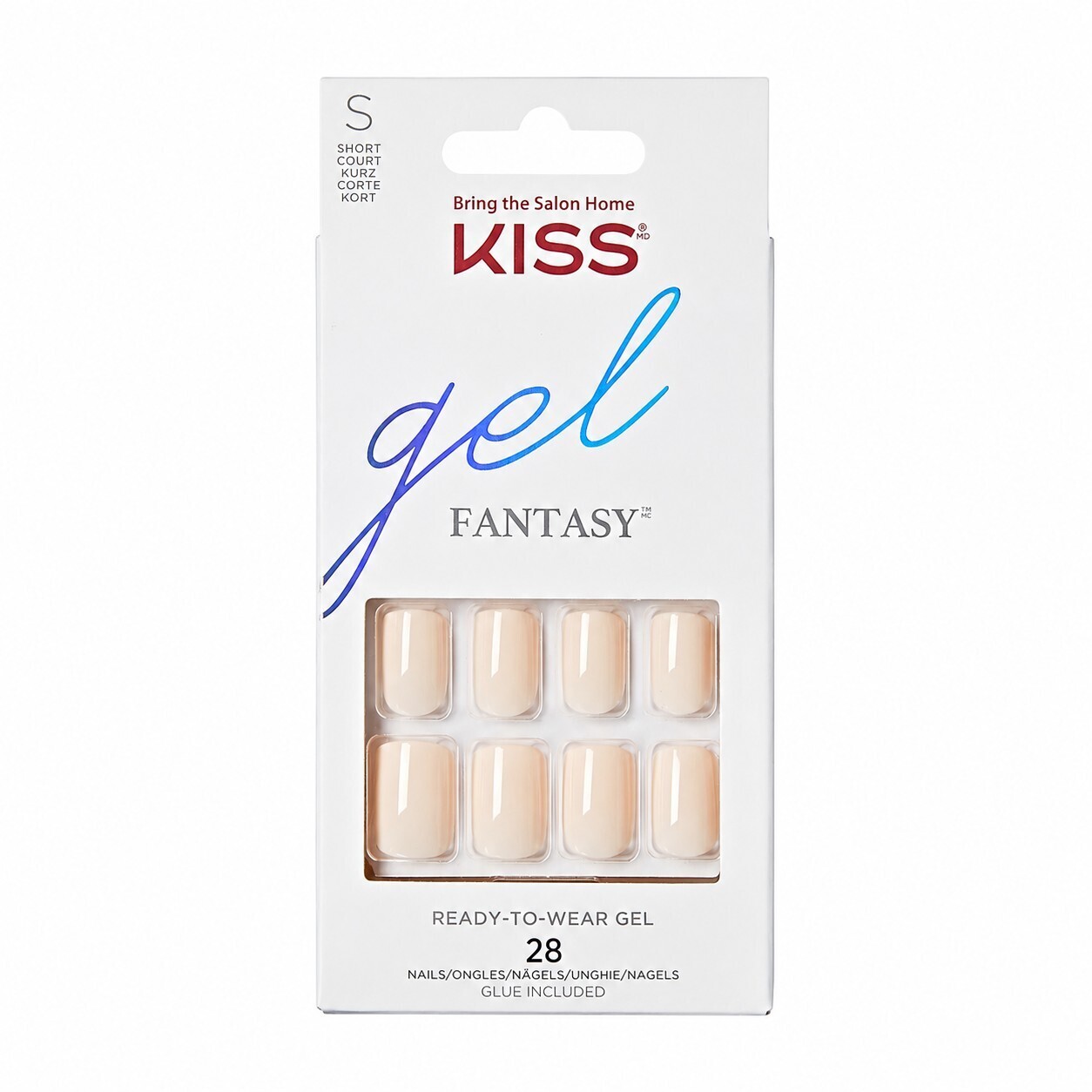 KISS Nalepovacie nechty Gél Fantasy Nails 28 ks