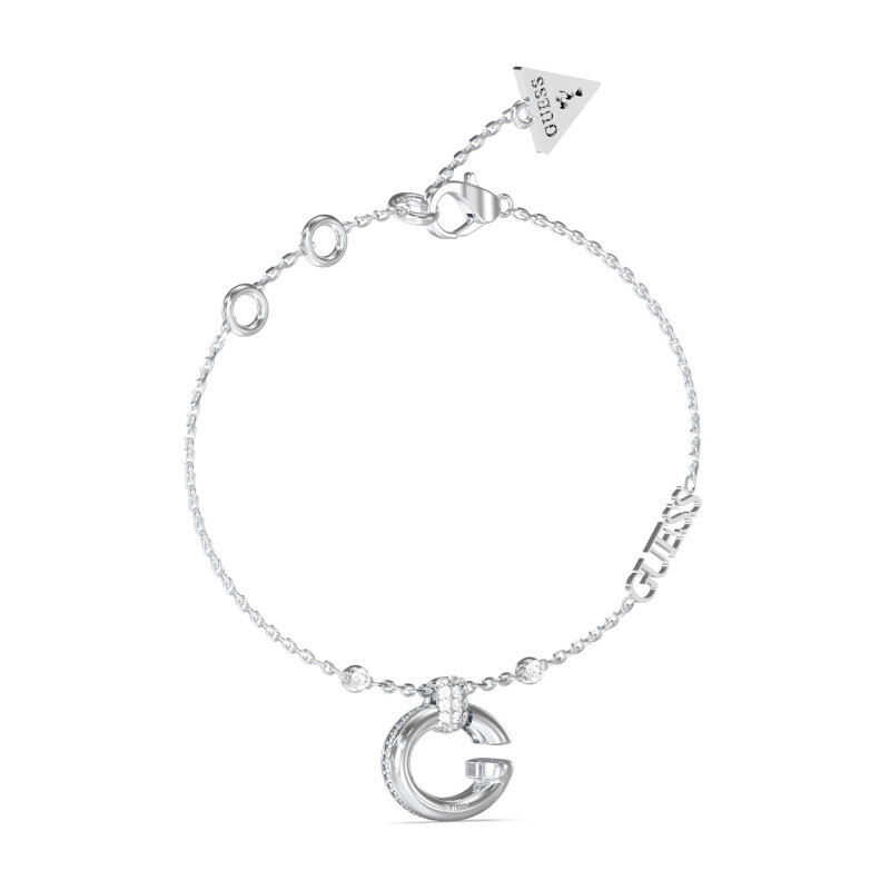 Guess Oceľový náramok so zirkónmi All Of Us JUBB04519JWRH 18,5 cm
