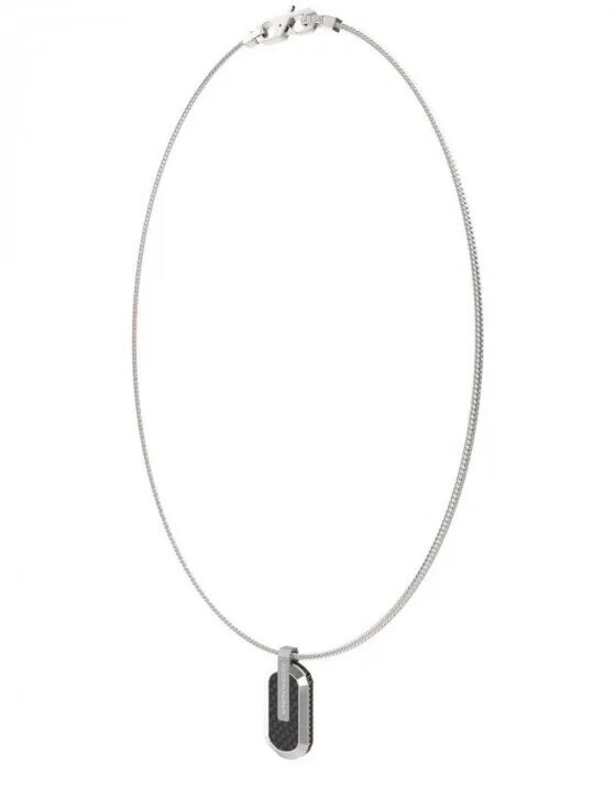 Guess Pánsky oceľový náhrdelník Racer Tag JUMN04038JWSTBKT-U