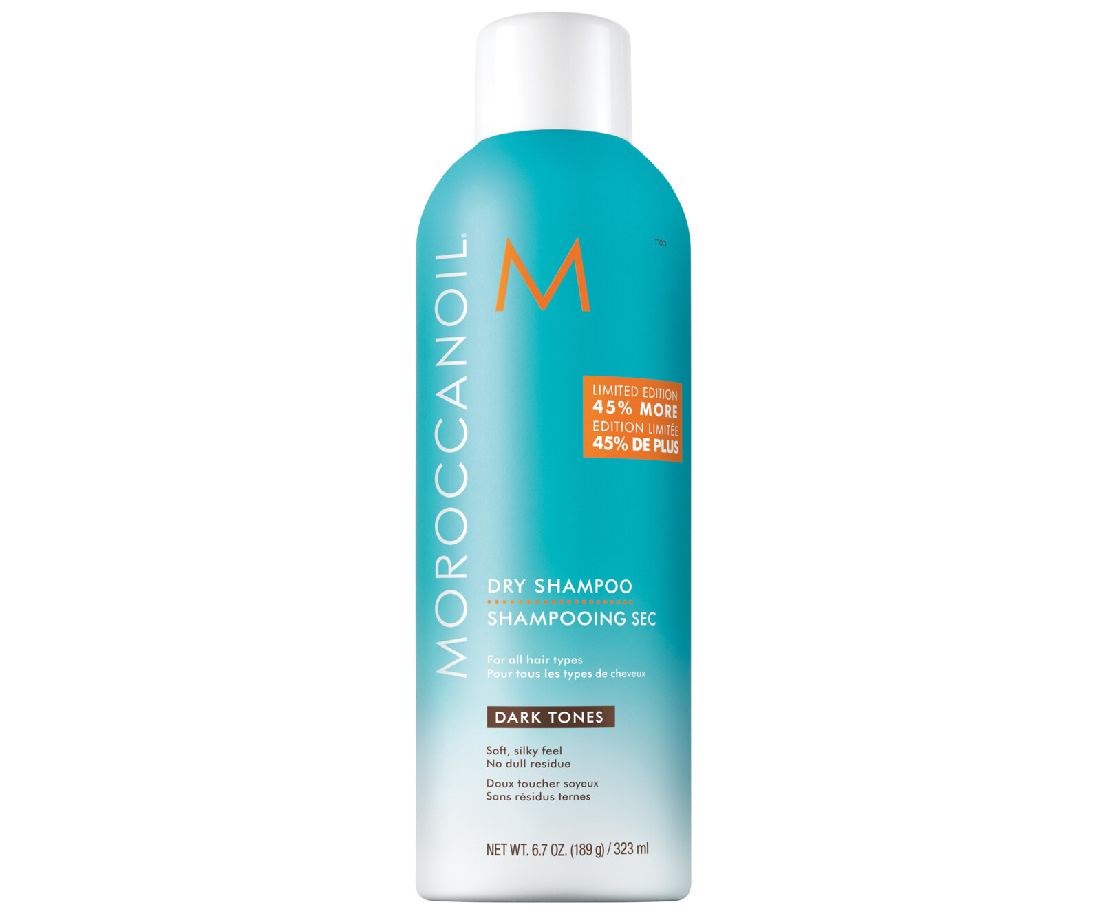 Moroccanoil Suchý šampón pre tmavé vlasy Dry Shampoo for Dark Tones 323 ml