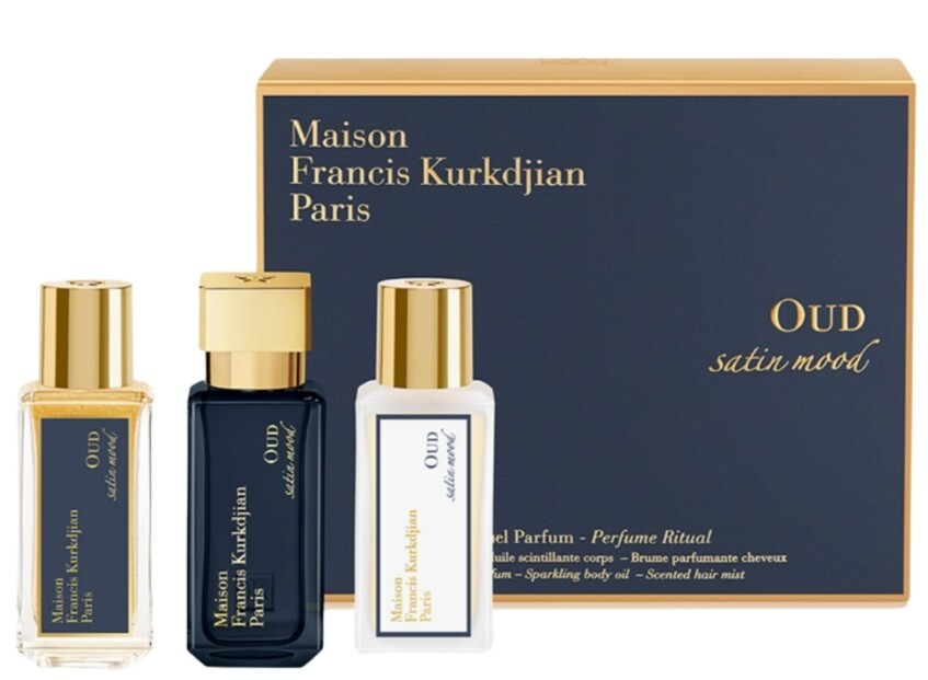 Maison Francis Kurkdjian Oud Satin Mood Perfume Ritual - 3 x 35 ml