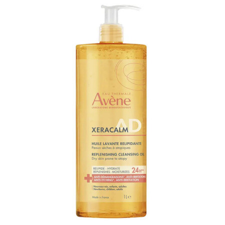 AVENE Xeracalm A.D relipidačný umývací olej 1000 ml