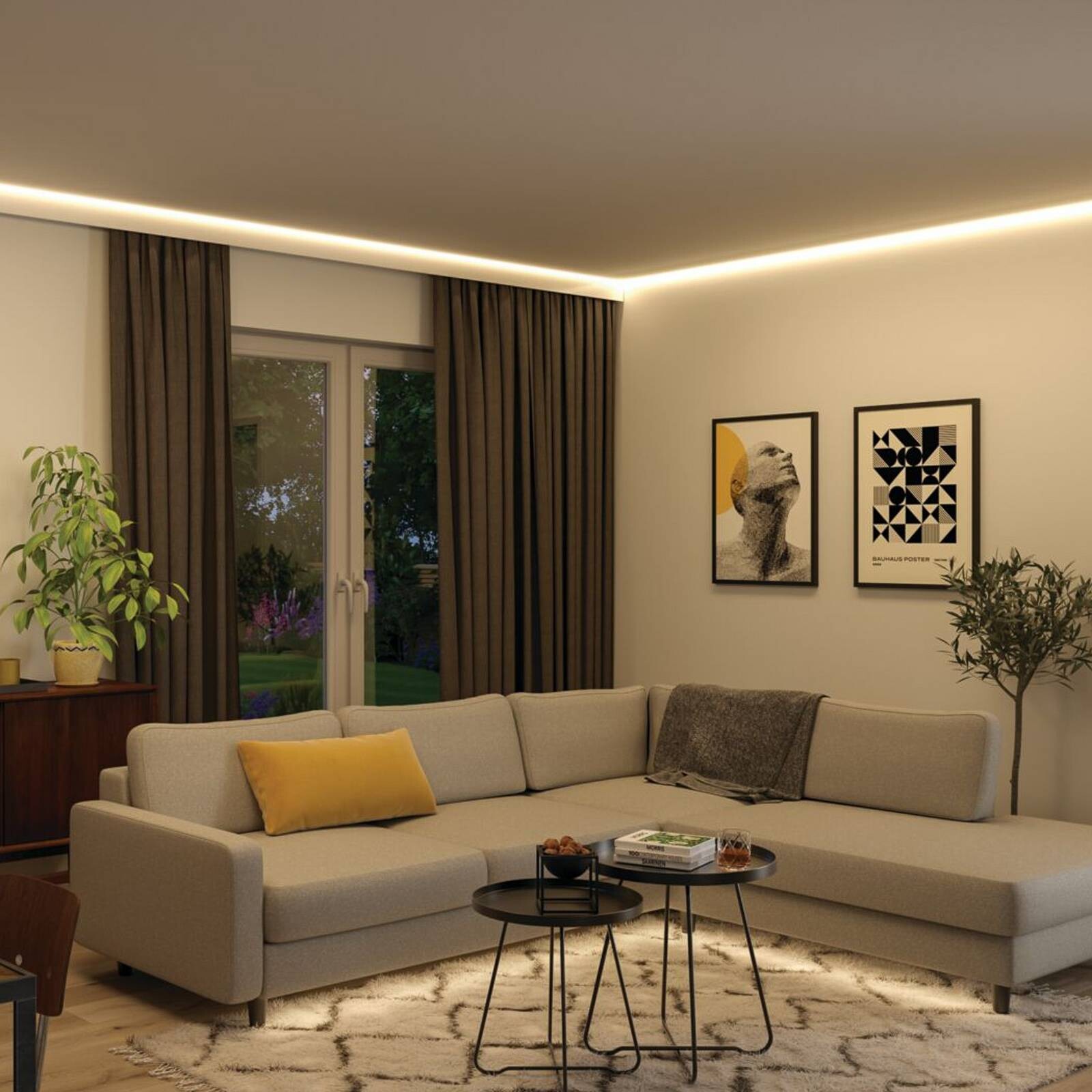 LED pásik Paulmann MaxLED 1000, základná sada 3 m, CCT, IP44