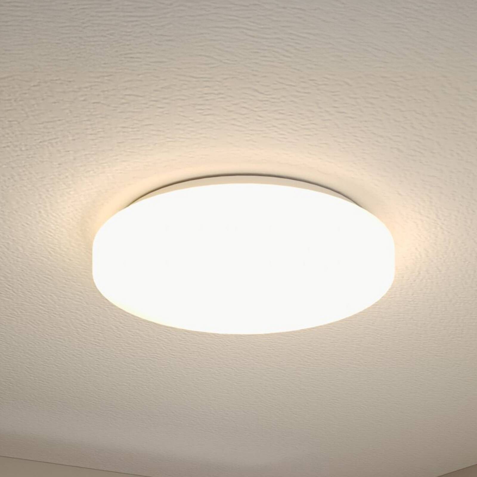 Stropné svietidlo Paulmann Axin, Ø 35 cm, biele, IP44, E27
