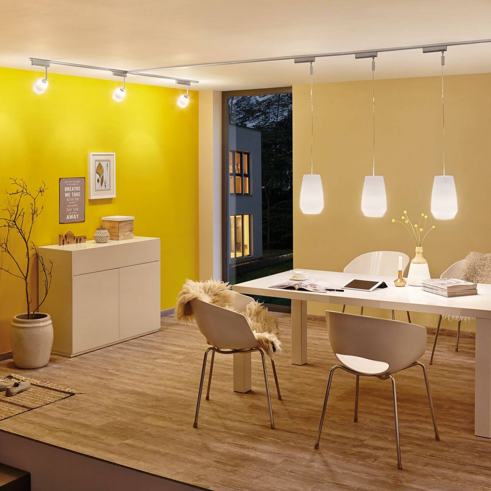 LED žiarovka Paulmann, GU10, 4,9 W, 2700 K, saténová