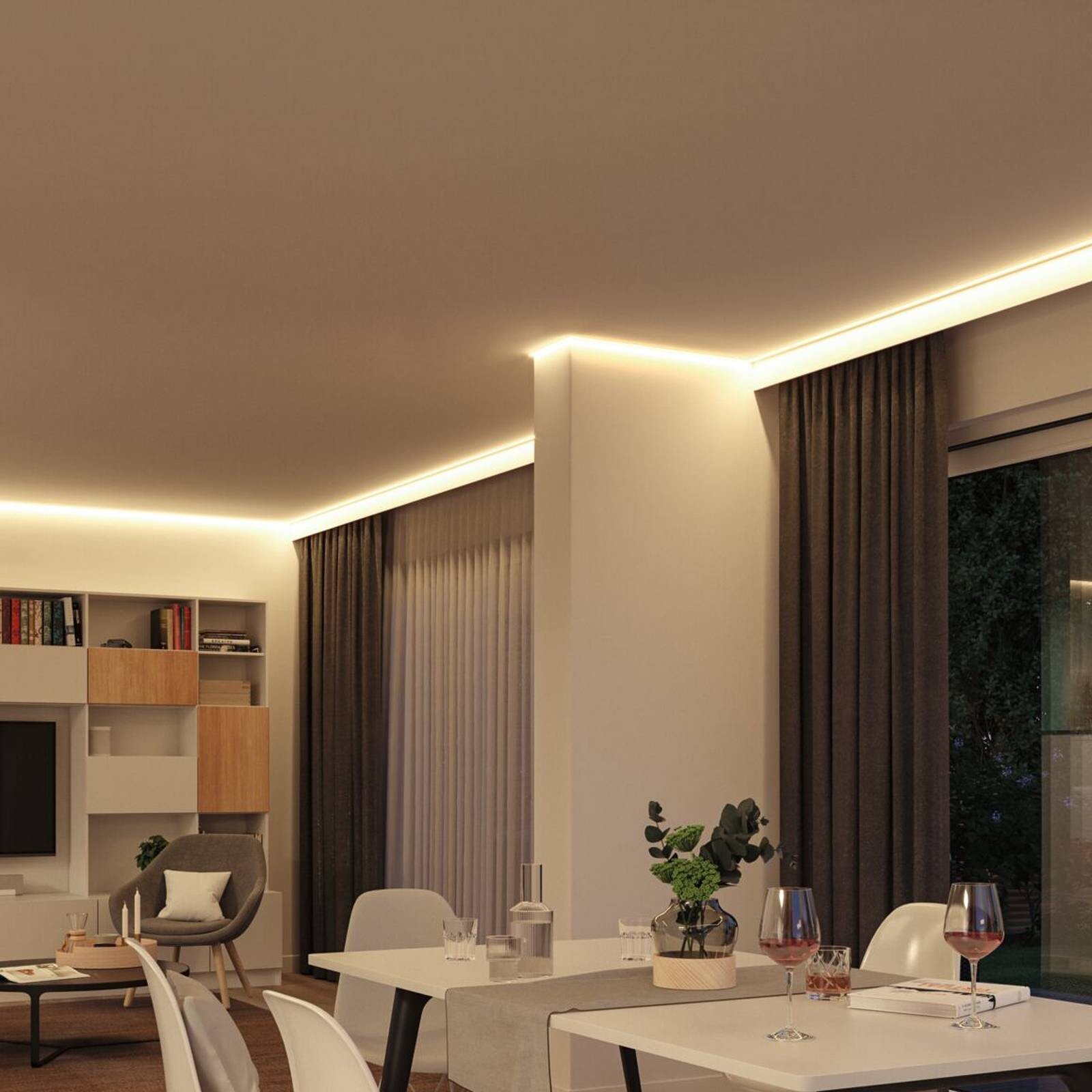 Kompletná sada LED pásikov Paulmann SimpLED 5 m, inteligentná, RGB 24 W