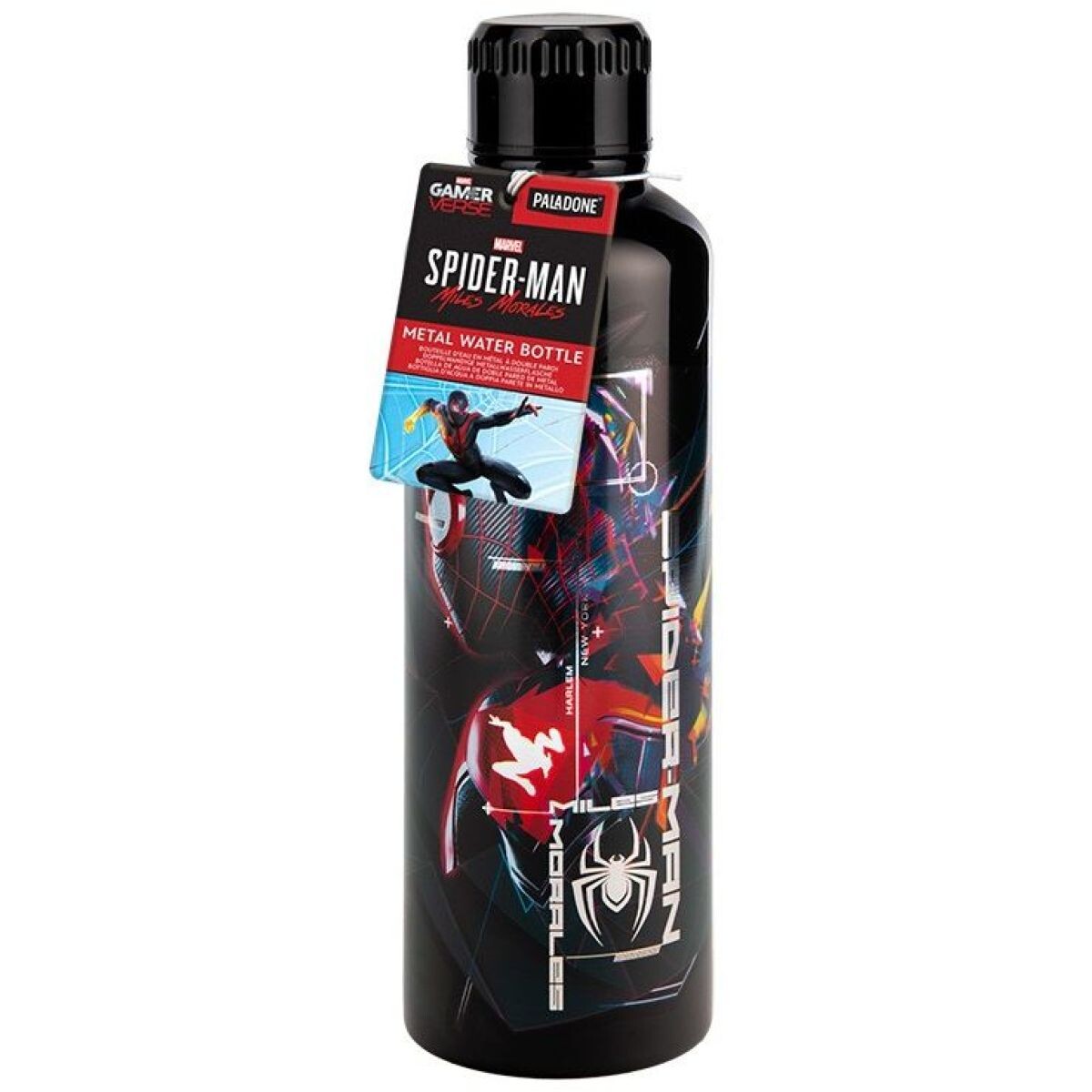 Paladone Miles Morales Nerezová fľaša