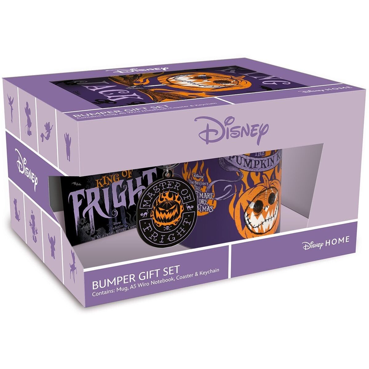 Pyramid International Nightmare Before Christmas Darčekový set (blok, hrnček, podtácok, kľúčenka)