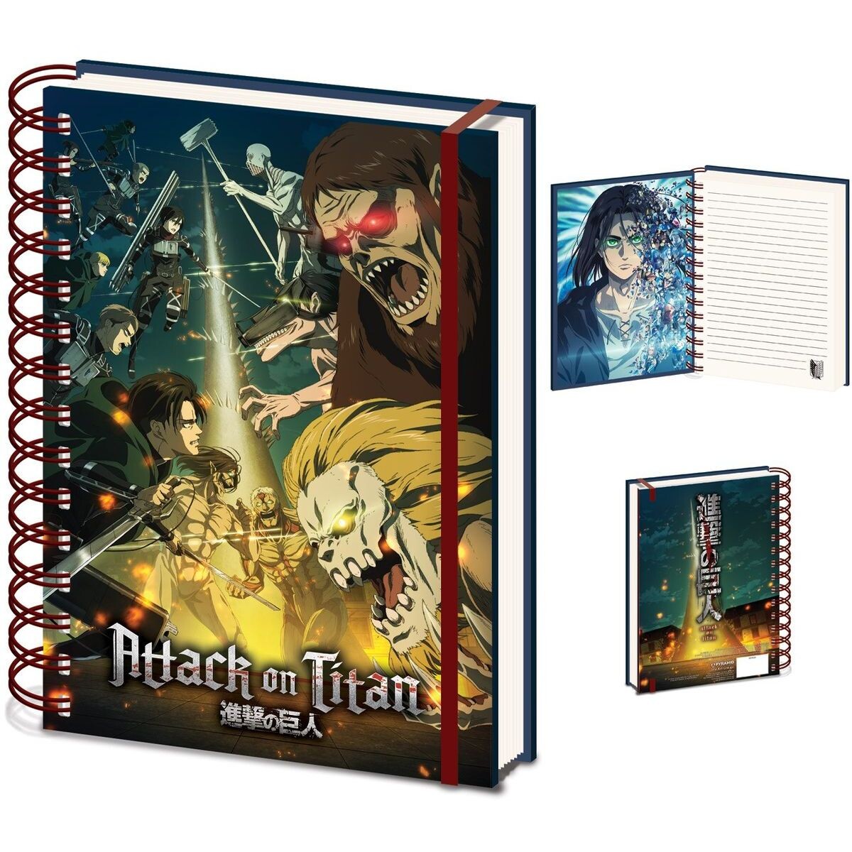 Pyramid International Attack on Titan Blok krúžkový
