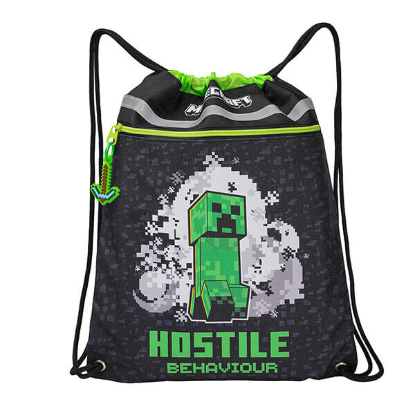 CyP Brands Taška na telocvik alebo prezuvky s motívom Minecraft