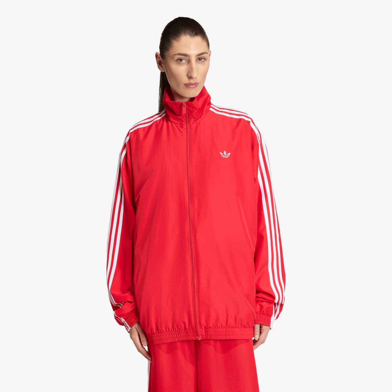 Mikina adidas Firebird Adilenium Track Top Better Scarlet/ Black L