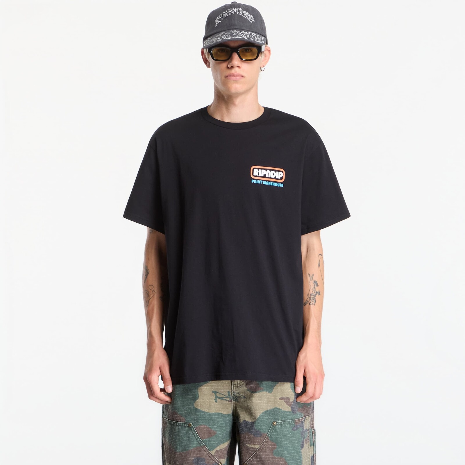 Tričko RIPNDIP Paint Tee Black XXL