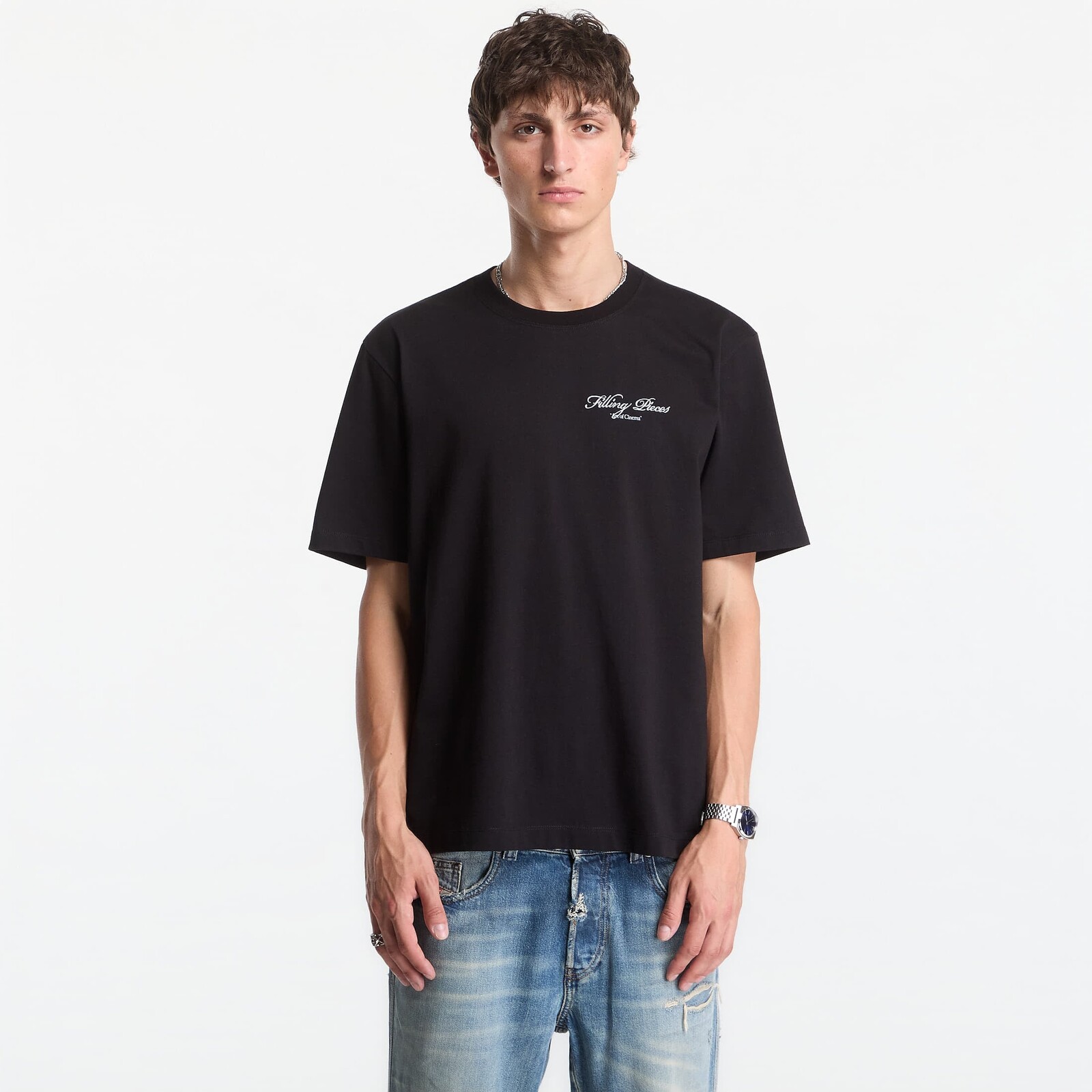 Tričko Filling Pieces T-Shirt Cinema Black S