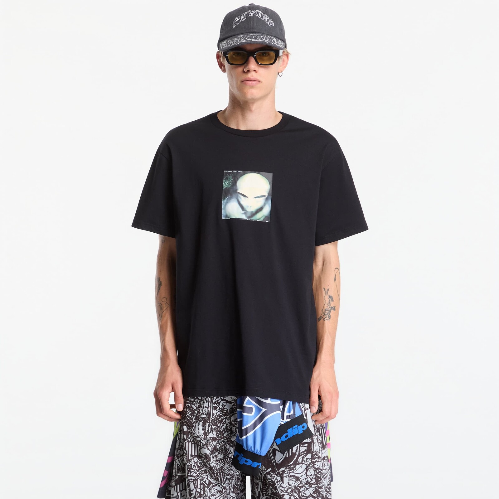 Tričko RIPNDIP Spacing Out Tee Black M