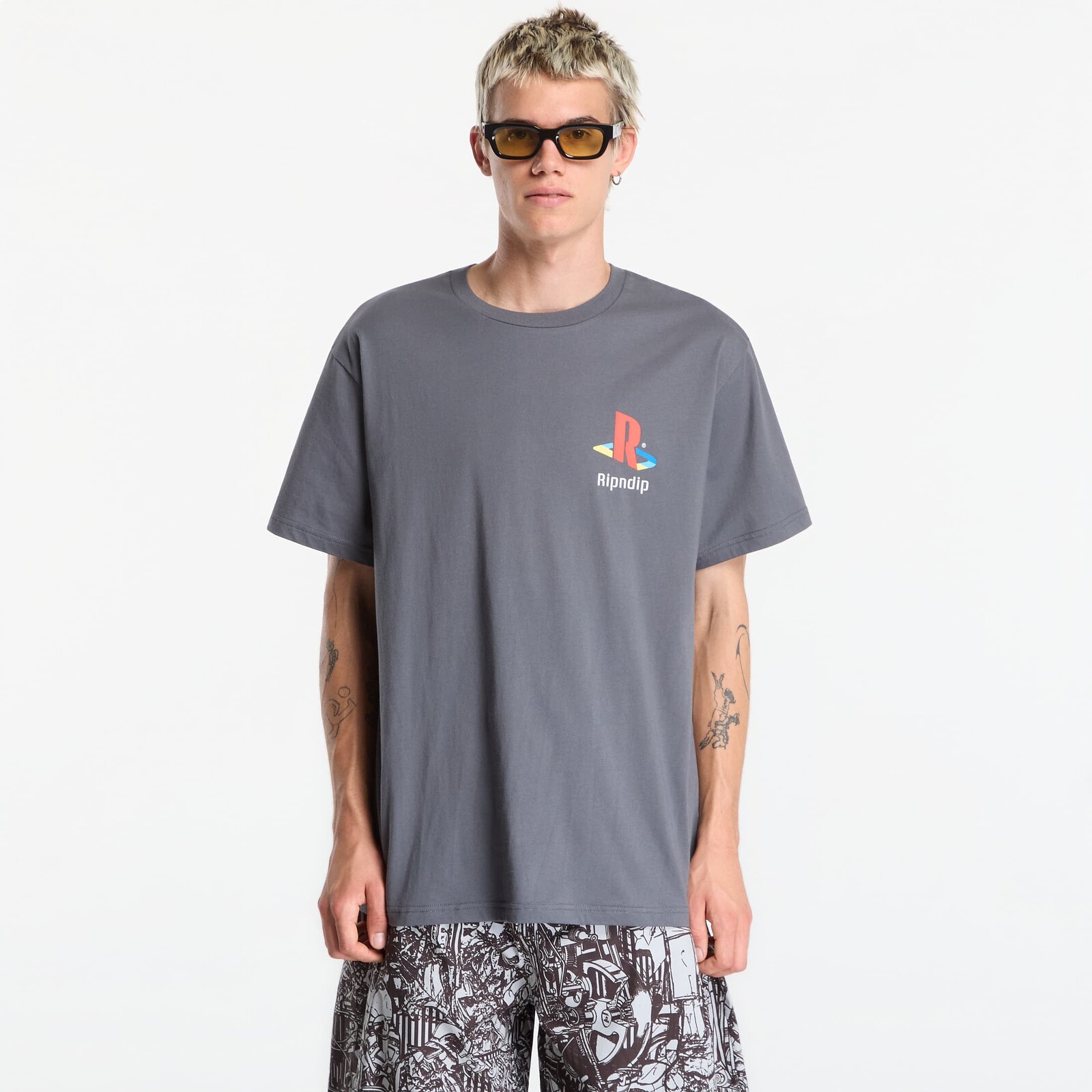 Tričko RIPNDIP Nermii Tee Charcoal L