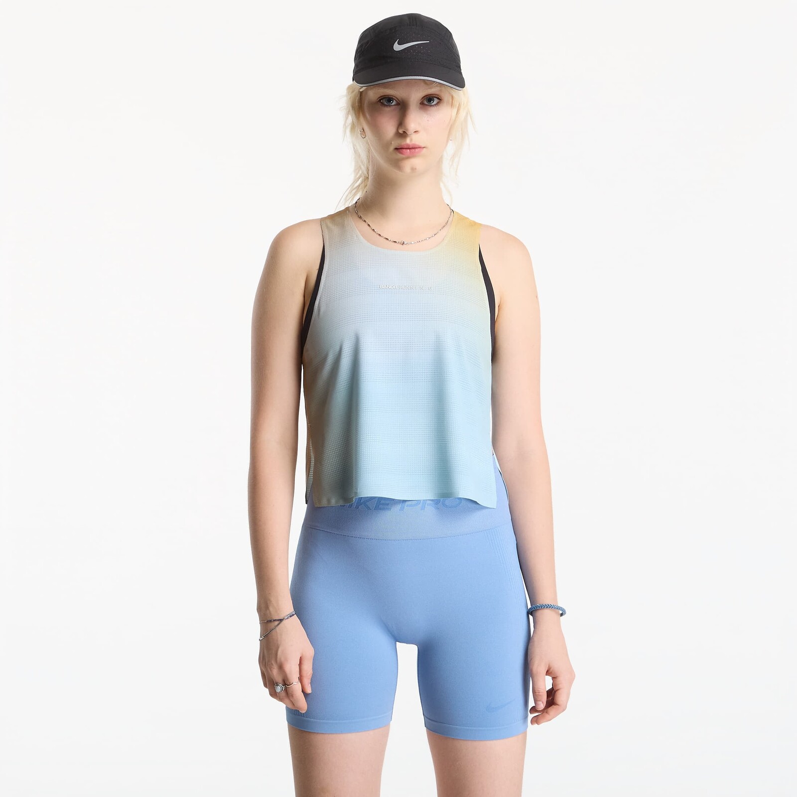 BANDIT CoolGrid™ Race Singlet Lagoon Multi XS