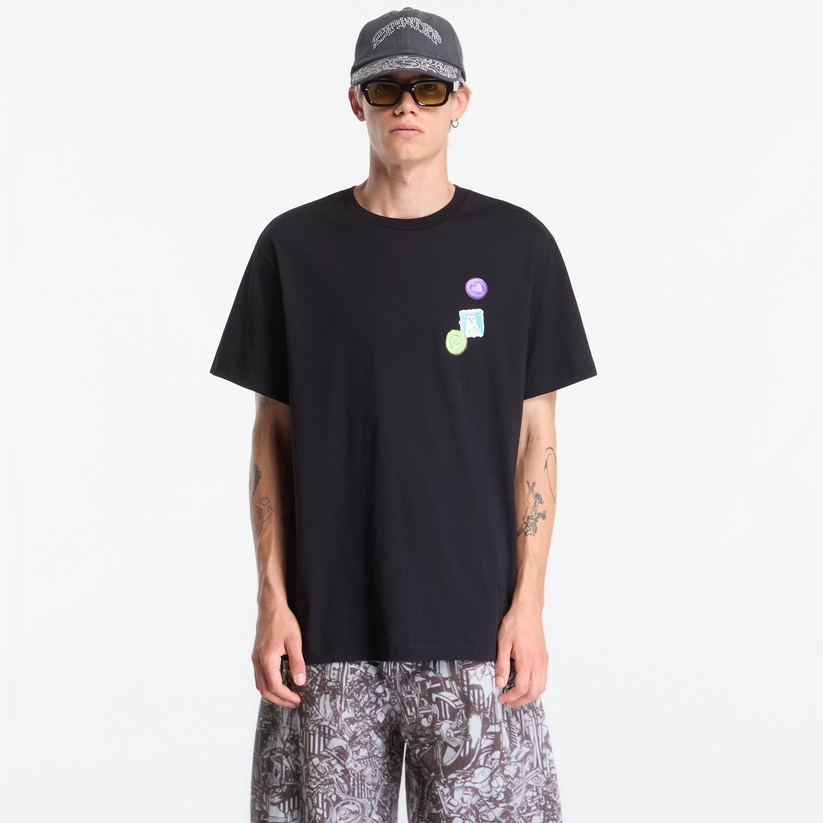 Tričko RIPNDIP Vitamins Tee Black XL